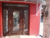 Dobové dvere s vitrážovým sklom